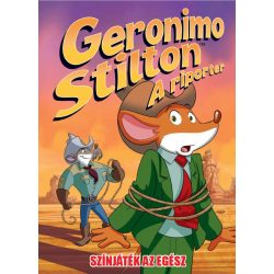   Geronimo Stilton, a riporter 3. rész: Színjáték az egész - Képregény gyerekeknek - ENYHÉN SZÉPSÉGHIBÁS